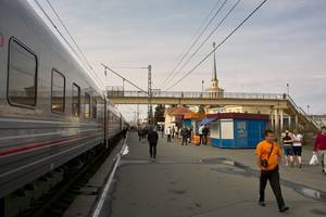 Поезд в Петрозаводске