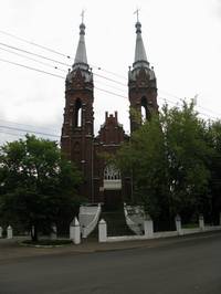 Костел в Рыбинске