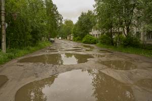 Одна из городских улиц